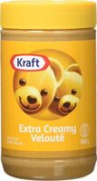 Kraft peanut butter extra creamy peanut butter