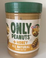 Only Peanuts + Honey All Natural Peanut Butter