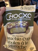 Milk Chocolate Pistachio Cups