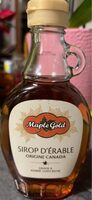 Sirop d’érable origine Canada