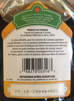 Sirop d'érable