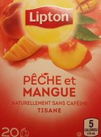 Tisane pêche et mangue naturellement sans caféine