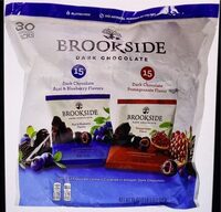Soft fruit flavored centers covered in smooth dark chocolate
