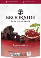 Pomegranate Flavor Soft Fruit Flavored Centers Covered In Smooth Dark Chocolate