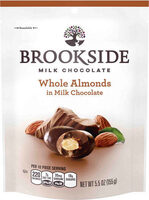 Whole almonds in milk chocolate