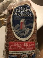 Pain Belge au Blé germé