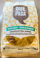 Unsalted Tortilla Chips, Organic
