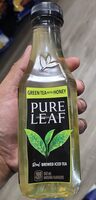 Green Tea with Honey,Pure Leaf, Real Brewed