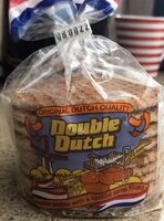 Double waffles with a special syrup filling