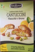 Cantuccini pistacchio e limone