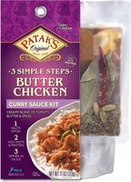 Pataks butter chicken curry sauce kit