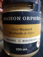 Moutarde de Dijon bio