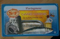 S&F Canned Sardines in Sunflower Oil