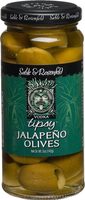 Vodka Tipsy Jalapeno Olives