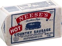 Southern Style Country Sausage, Hot