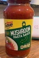 Mushroom pasta sauce
