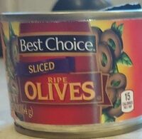 Sliced Ripe Olives
