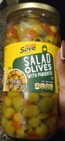 Salad olives with pimento