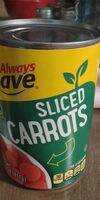 Sliced carrots