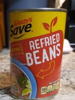 Traditional refried beans