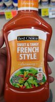 Sweet and tangy French style dressing