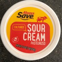 Cultured sour cream