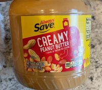 Creamy peanut butter