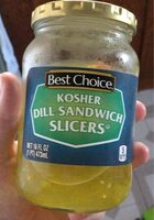 Kosher Dill Sandwich Slicers