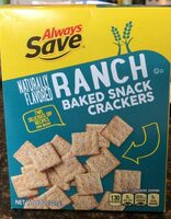 Ranch Baked Snack Crackers