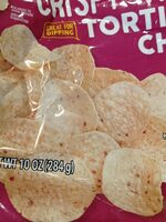 Crispy white tortilla chips
