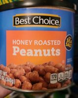 Honey roasted peanuts