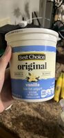 Original vanilla low fat yogurt