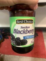 Seedless blackberry preserves