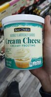 Creamy frosting cream cheese