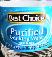 Best choice purified water