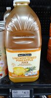 100% pineapple juice