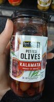 Pitted kalamata olives