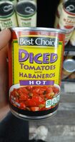 Diced tomatoes with habaneros