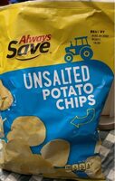 Unsalted potato chips