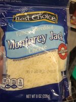 Best choice, fancy shredded monterey jack cheese
