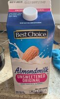 Unsweetened original almondmilk