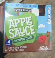 Apple Sauce Squeeze Pouch
