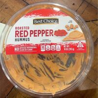 Roasted Red Pepper Hummus