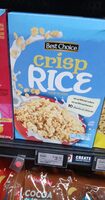 Crisp rice