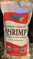 Cooked shrimp