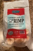 Cooked shrimp
