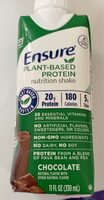 PLANT-BASED PROTEIN nutrition shake