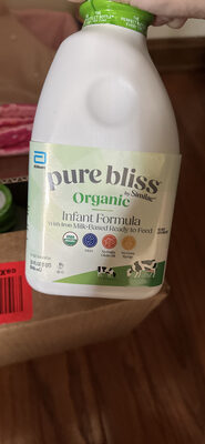 Pure Bliss Organic Infant Formula by Similac