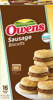 Owens sausage biscuits