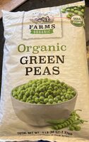 Organic green peas